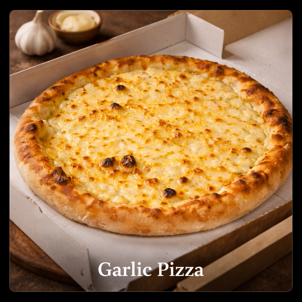 Pizza all'Aglio